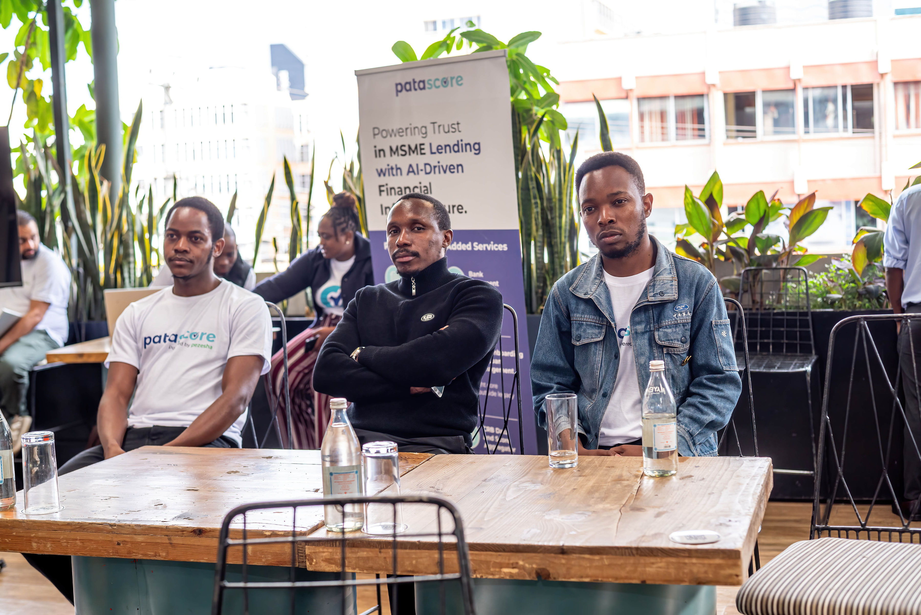 Patascore team in conversation