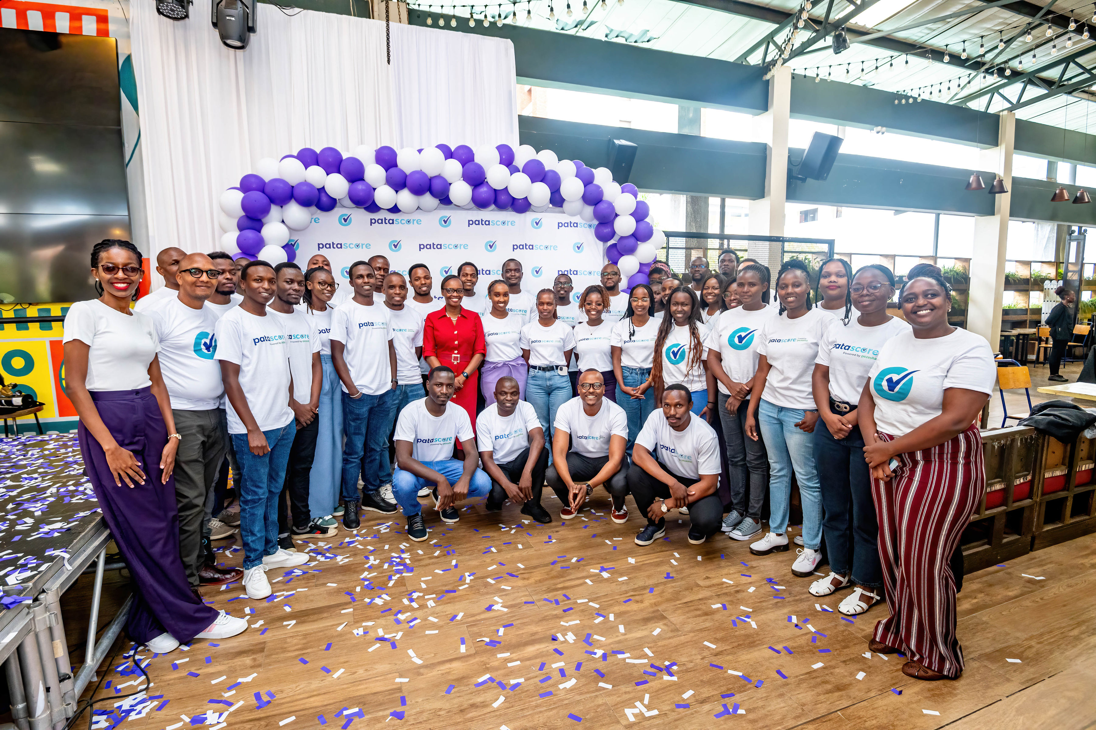 Patascore team celebration